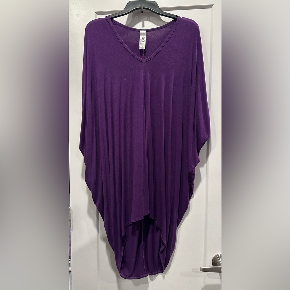 GO COUTURE Purple Tunic/Dress